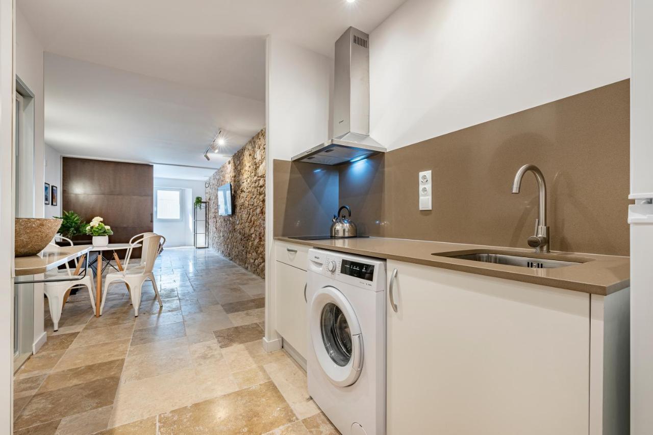 Stone Wall Apartment En Barri Port Maritim 塔拉戈纳 外观 照片