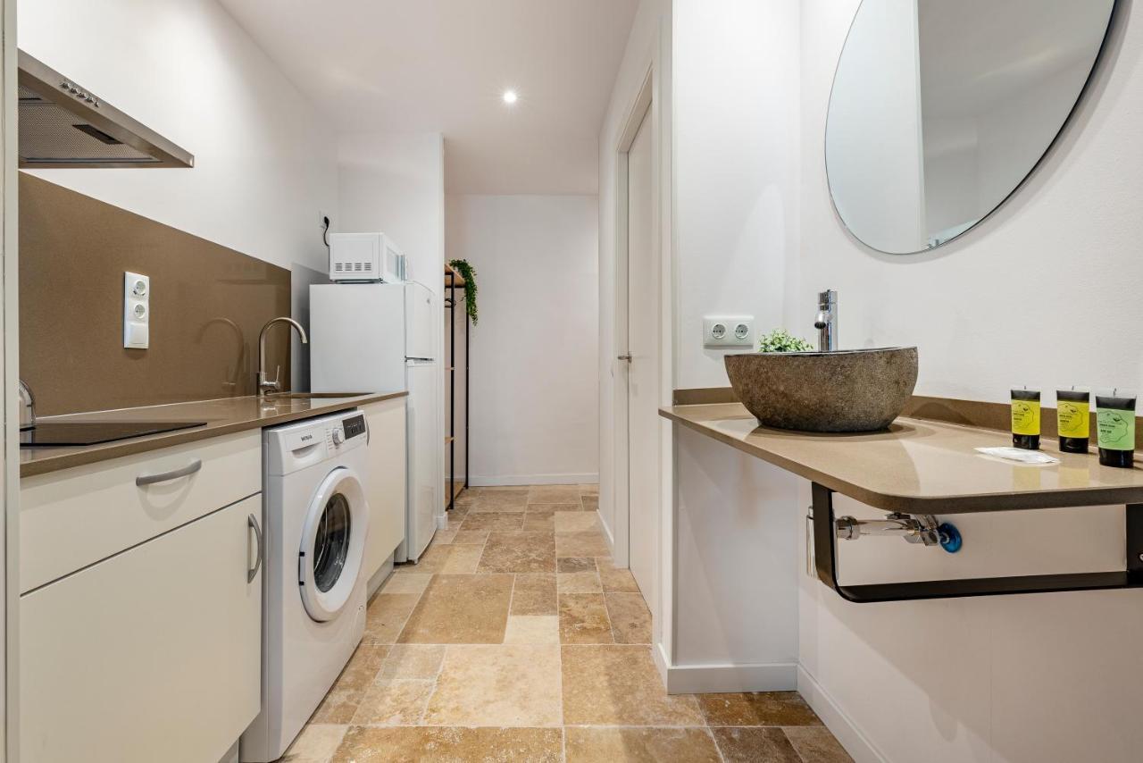 Stone Wall Apartment En Barri Port Maritim 塔拉戈纳 外观 照片